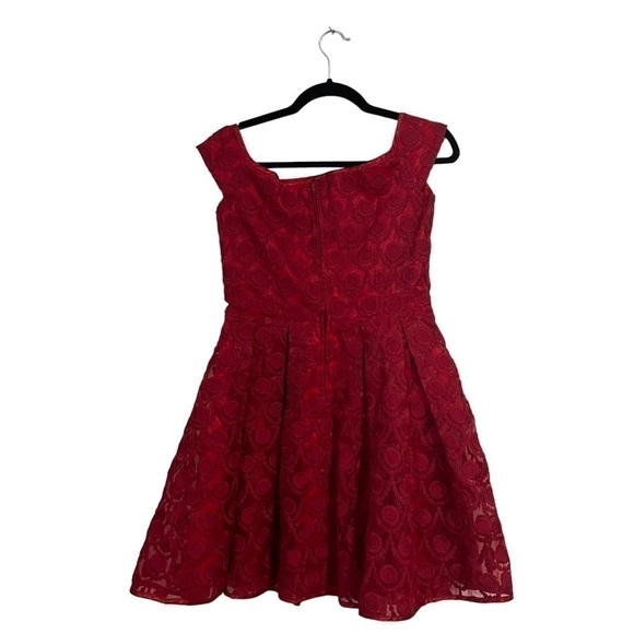 Hell Bunny Limited Edition Paris Lace Off the Shoulder Dress, New with Tags - Picture 5 of 7